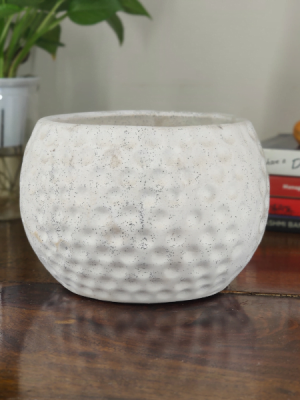 Get this beautiful ceramic bonsai pot of football shape