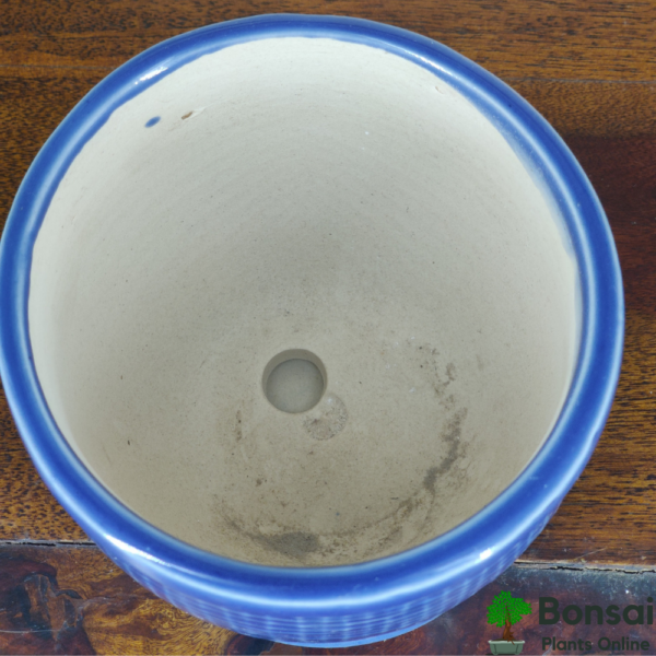 Get the dia style glazed ceramic pot