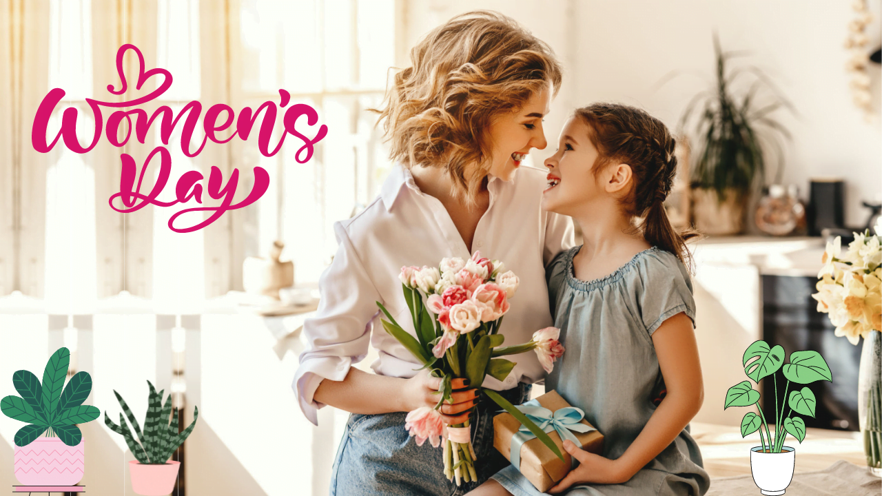 women's day plants