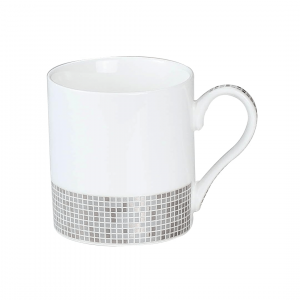 6 Pcs Mug Set - Gold Collection Silver - With Gift Box