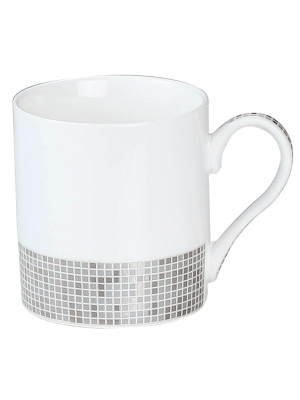 6 Pcs Mug Set - Gold Collection Silver - With Gift Box