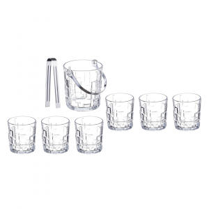 Cairo Ice Bucket Set Of 8Pc