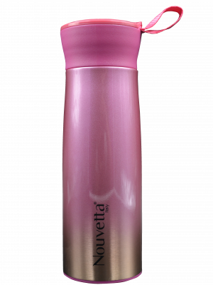 Cherry Double Wall Bottle 350 Ml - Pink