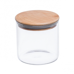 Delight Wooden Lid Jar 685 Ml - With Gift Box