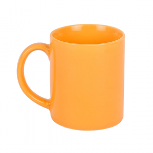 Elegant Milk Mug 1Pc-Orange
