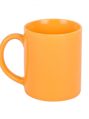 Elegant Milk Mug 1Pc-Orange
