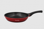 Galaxy Diecast 1 Pc Fry Pan 24 Cm - Red And Black