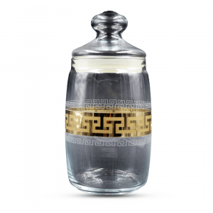 Glass Jar Set Of 1 Pc - Big 1100 Ml - With Gift Box
