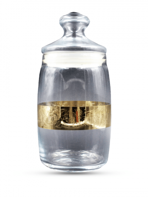 Glass Jar Set Of 1 Pc - Big 1100 Ml - With Gift Box