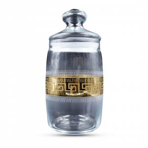 Glass Jar Set Of 1 Pc - Big 1100 Ml - With Gift Box