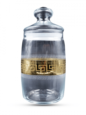 Glass Jar Set Of 1 Pc - Big 1100 Ml - With Gift Box
