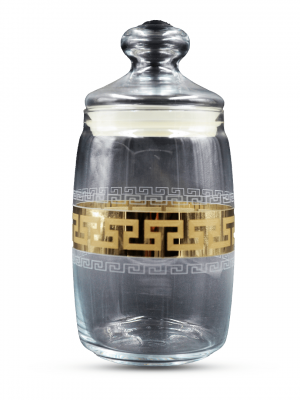 Glass Jar Set Of 1 Pc - Big 1100 Ml - With Gift Box