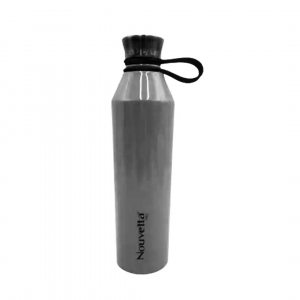 Glitter Double Wall Bottle 750 Ml - Grey