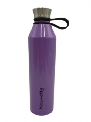 Glitter Double Wall Bottle 750 Ml - Purple