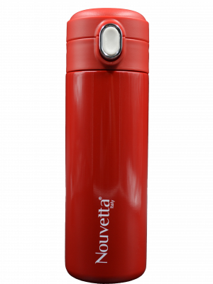 Happy Double Wall Bottle 450 Ml - Red