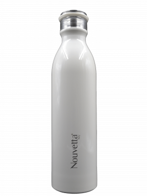 Indigo Double Wall Bottle 1000 Ml - White