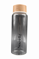 Lyon Borosilicate Bottle 750 Ml - Wooden Lid