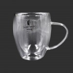 Macau Double Wall Cup Set Of 2 Pcs 350 Ml - With Gift Box
