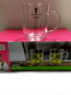 Melodia Mug Set Of 6Pcs 240 Ml - With Gift Box