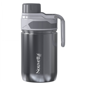 Moon Double Wall Bottle 350Ml - Grey
