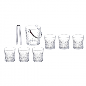 Morocco Ice Bucket Set Of 8Pc