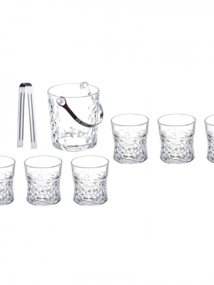 Morocco Ice Bucket Set Of 8Pc