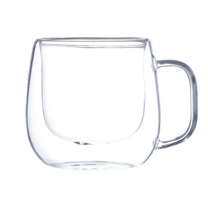 Norway Double Wall Glass Mug Set Of 2 Pcs 280 Ml - With Gift Box