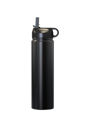 Omega Double Wall Bottle 750 Ml - Black