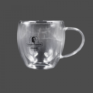 Queenstown Double Wall Cup Set Of 2 Pcs 250 Ml - With Gift Box
