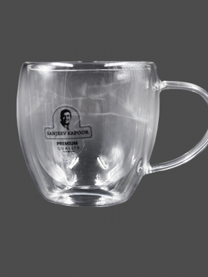 Queenstown Double Wall Cup Set Of 2 Pcs 250 Ml - With Gift Box