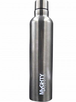 Sicily Single Wall Steel Bottle 1000 Ml - Grey