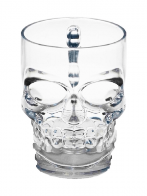 Skull Face Beer Mug