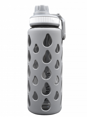 Splash Borosilicate Bottle 750 Ml - Grey