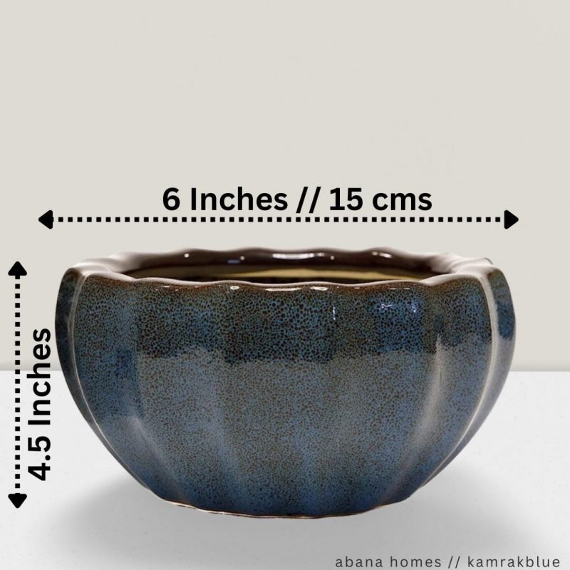 Ceramic Pots for Plants, Bonsai Pots 15cm/ 6 Inches - Kamrak - Image 2
